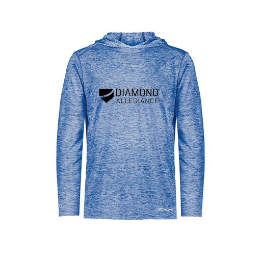 [FOLHCGRY-AS-LOGO1] Decker Men's Charge Hoodie (Adult S, Royal, Logo 1)